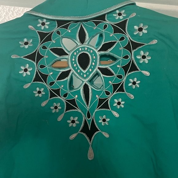 Bob Mackie Wearable Art Blouse - Picture 3 of 5